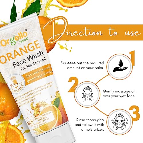 Orange Face Wash